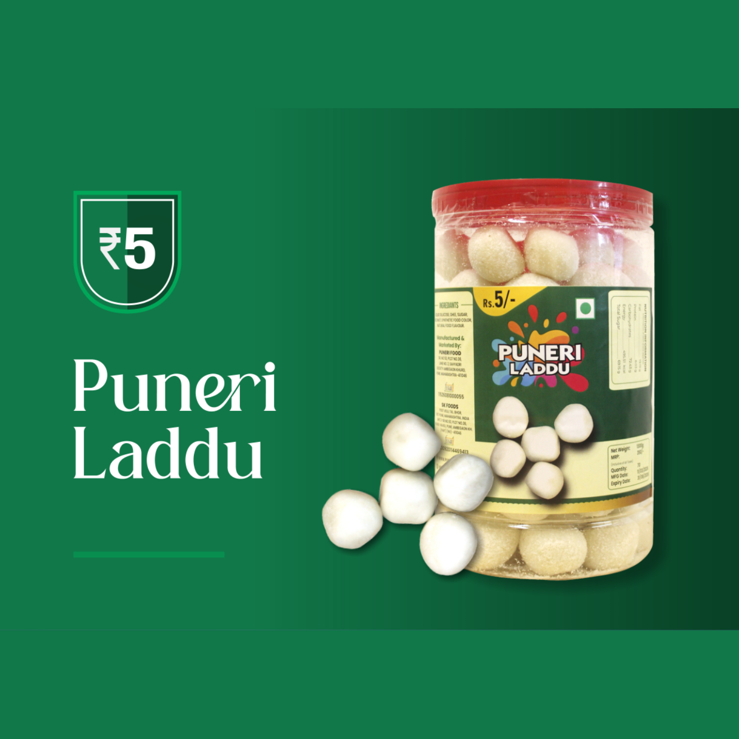 Orange Puneri Ladu