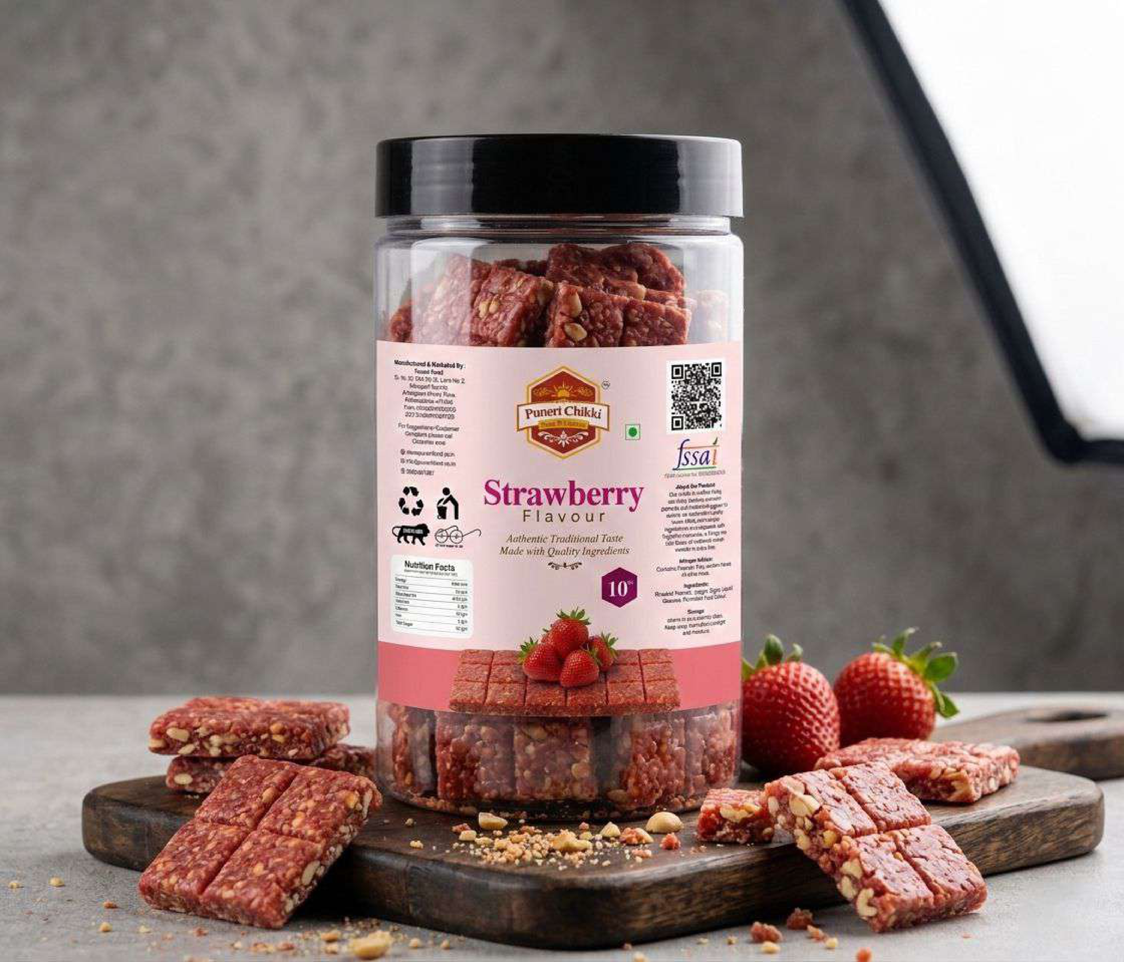 Strawberry Jar